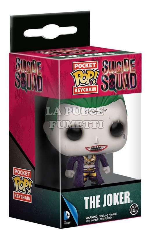 SUICIDE SQUAD: THE JOKER - POP FUNKO POCKET KEYCHAN 4 CM